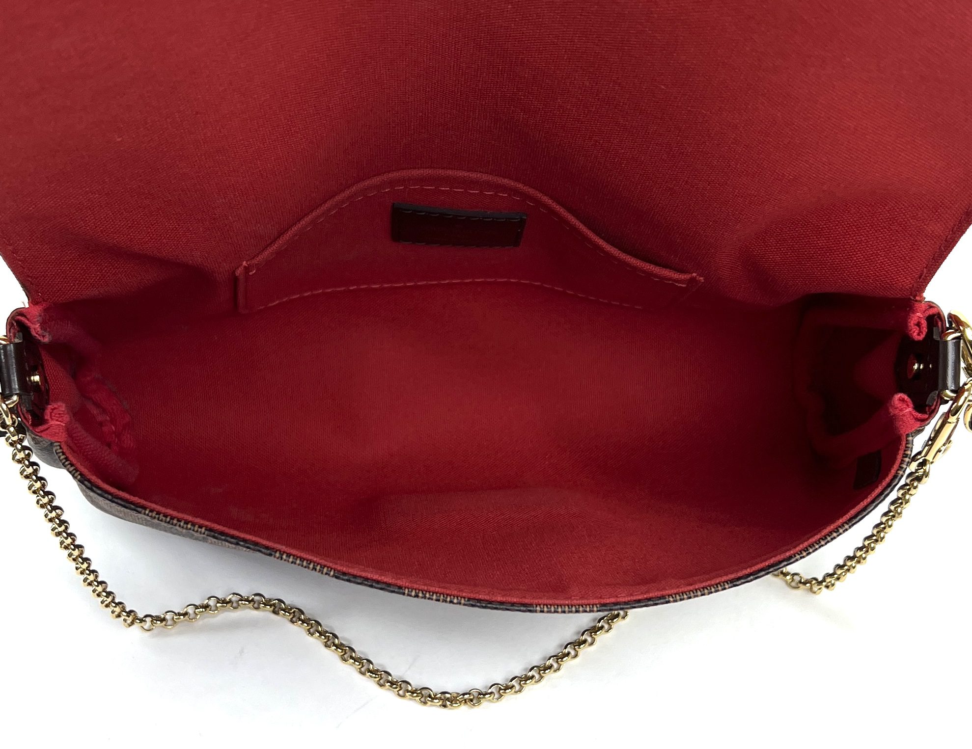 Louis Vuitton, Favorite PM in Damier Ebene Brown Leather ref.175016 - Joli  Closet