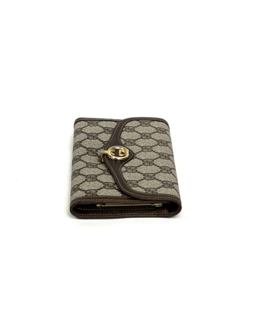 Gucci GG 1960s Vintage Centerfold Brown Wallet 7