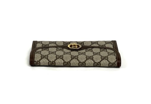 Gucci GG 1960s Vintage Centerfold Brown Wallet 5