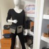 Gucci Monogram Supreme Web Double Belt Bag 4
