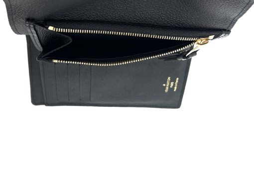 Louis Vuitton Black Empreinte Leather Compact Curieuse Wallet 16