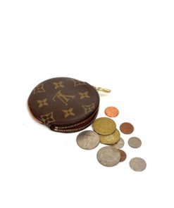 LOUIS VUITTON Monogram Round Coin Purse 1294093