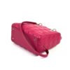 Christian Dior Lady Dior Hot Pink Lambskin Cannage Medium Shoulder Bag  9