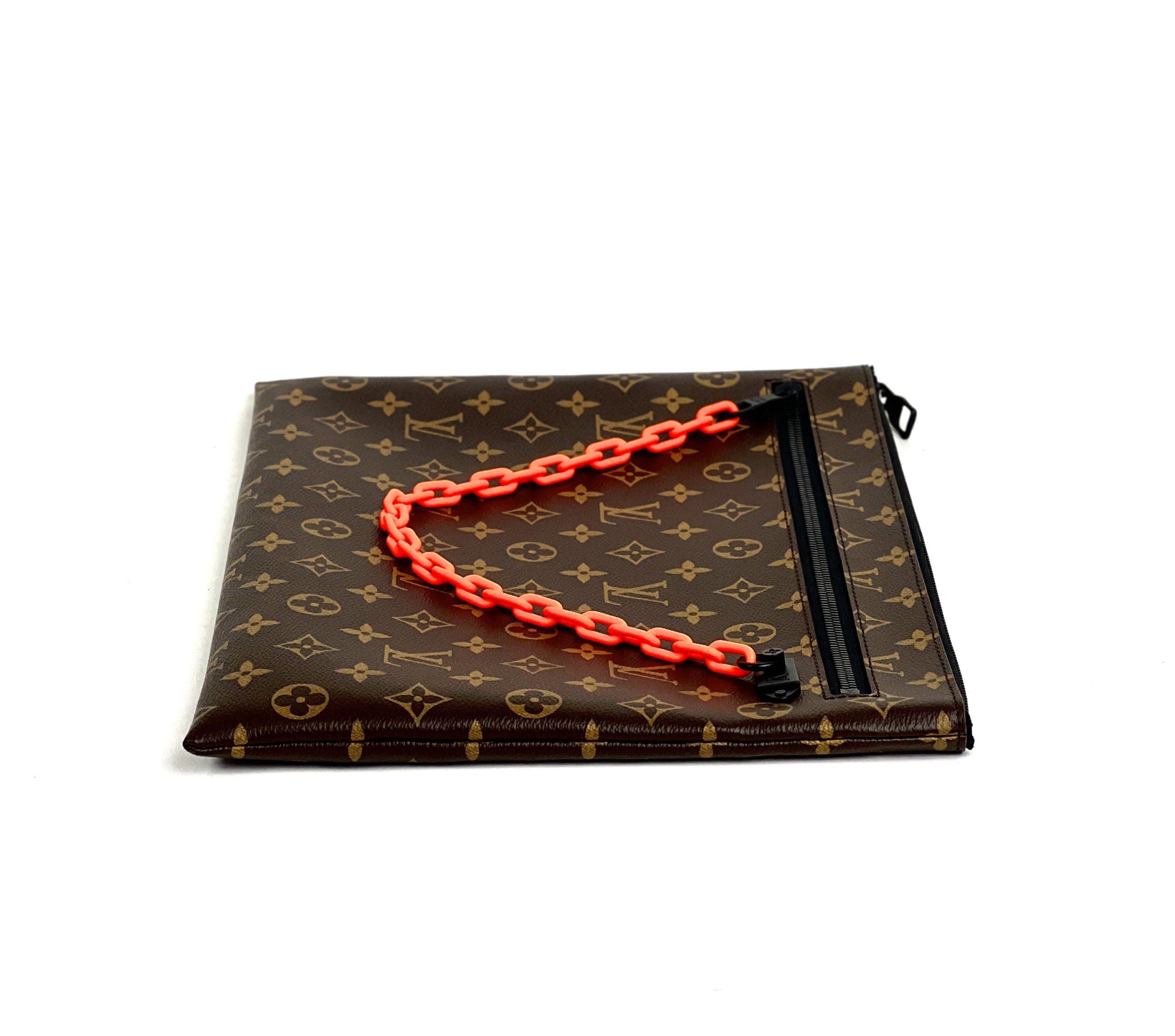 Louis Vuitton X Virgil abloh A4 clutch, Luxury, Bags & Wallets on Carousell