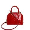Louis Vuitton Monogram Vernis Leather Cherry Alma BB 4