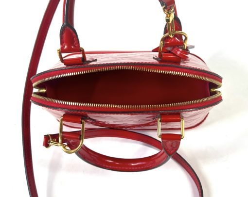 Louis Vuitton Monogram Vernis Leather Cherry Alma BB 5