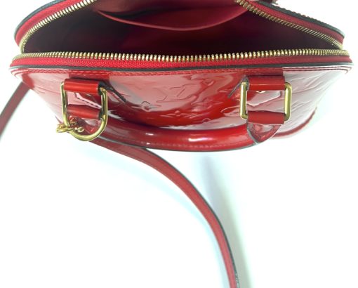 Louis Vuitton Monogram Vernis Leather Cherry Alma BB 15