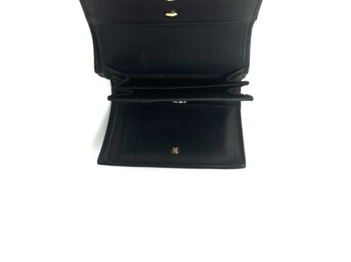 Gucci Sylvie Black Web Tri-fold Compact Wallet 12