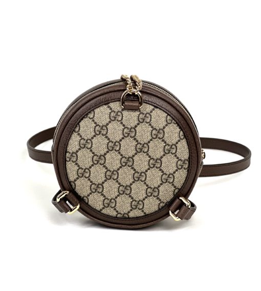 Gucci Ophidia Supreme Canvas Mini Round Backpack 2