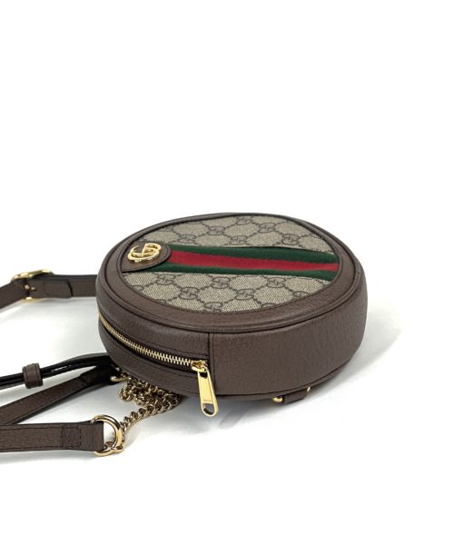 Gucci Ophidia Supreme Canvas Mini Round Backpack 12