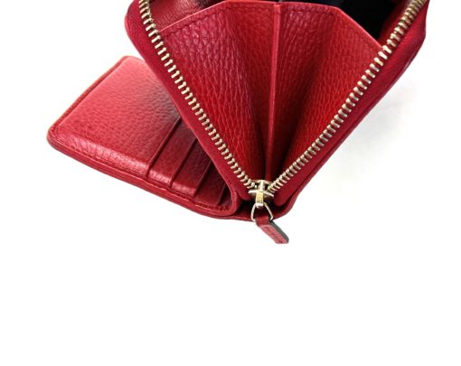 Gucci Red Compact Bi-fold Wallet 11