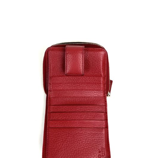 Gucci Red Compact Bi-fold Wallet 4