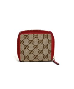 Gucci Red Compact Bi-fold Wallet 2