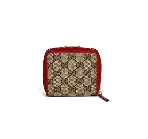 Gucci Red Compact Bi-fold Wallet 2
