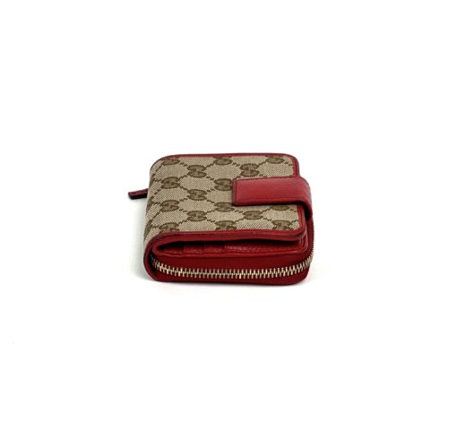 Gucci Red Compact Bi-fold Wallet 9