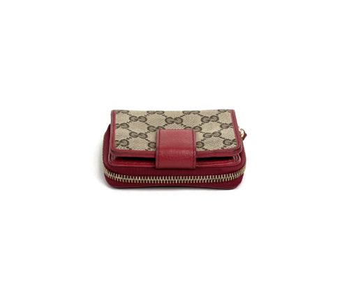 Gucci Red Compact Bi-fold Wallet 8