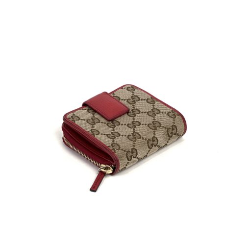 Gucci Red Compact Bi-fold Wallet 5