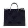 Louis Vuitton Monogram Empreinte Black Leather Onthego MM 3