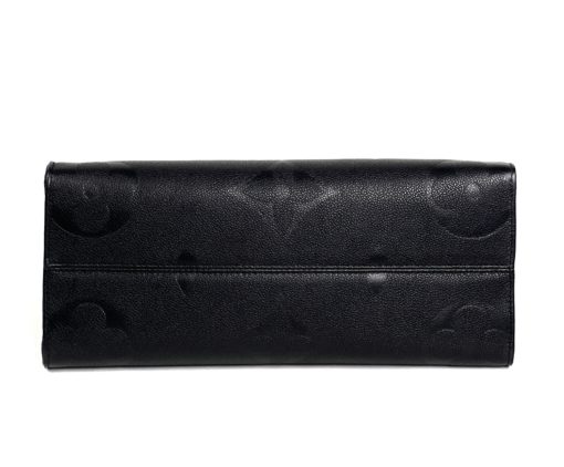 Louis Vuitton Monogram Empreinte Black Leather Onthego MM 14