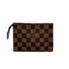 Louis Vuitton Damier Ebene Toiletry Cosmetic Pouch 15 3