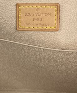 LOUIS VUITTON Monogram Trousse Demi Ronde Cosmetic Pouch M47520 LV Auth  am3132 Cloth ref.659826 - Joli Closet