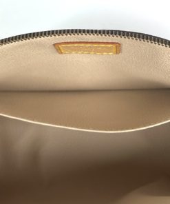 Louis Vuitton Trousse Demi Ronde Monogram Canvas Cosmetic Bag Brown M4 -  Shop Linda's Stuff