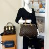 Louis Vuitton Pallas Dune Monogram Shoulder Bag 4