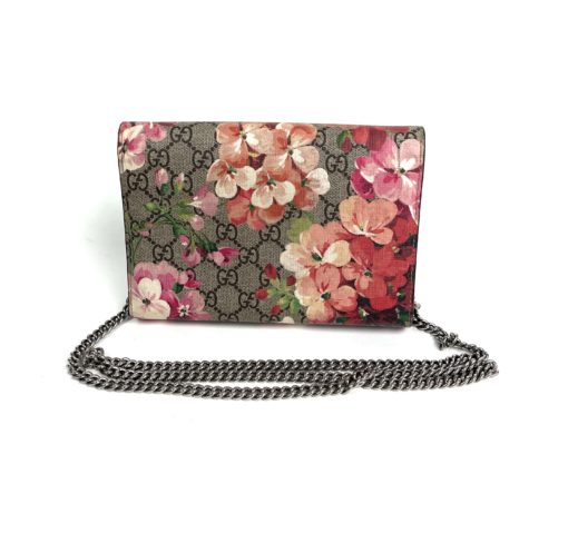 Gucci GG Supreme Mini Dionysus Blooms Wallet-On-Chain Bag 2