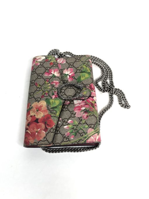 Gucci GG Supreme Mini Dionysus Blooms Wallet-On-Chain Bag 7