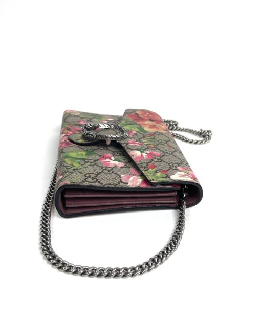 Gucci GG Supreme Mini Dionysus Blooms Wallet-On-Chain Bag 9