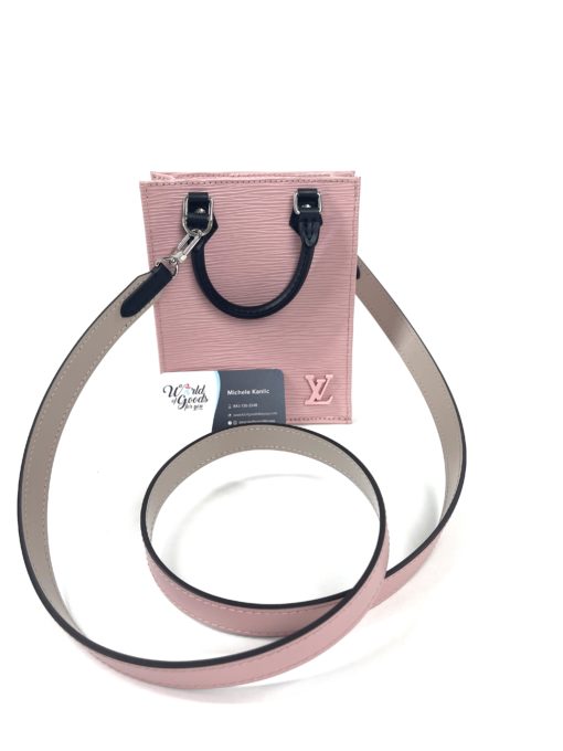 Louis Vuitton Epi Petit Sac Plat Rose Ballerine 12