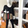 Gucci Web Original Logo Boston Bag Brown Beige 5