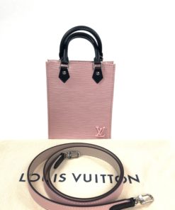 Louis Vuitton Epi Petit Sac Plat Rose Ballerine