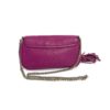 Gucci Pebbled Calfskin Medium Soho Flap Crossbody Hot Pink 5