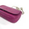 Gucci Pebbled Calfskin Medium Soho Flap Crossbody Hot Pink 15