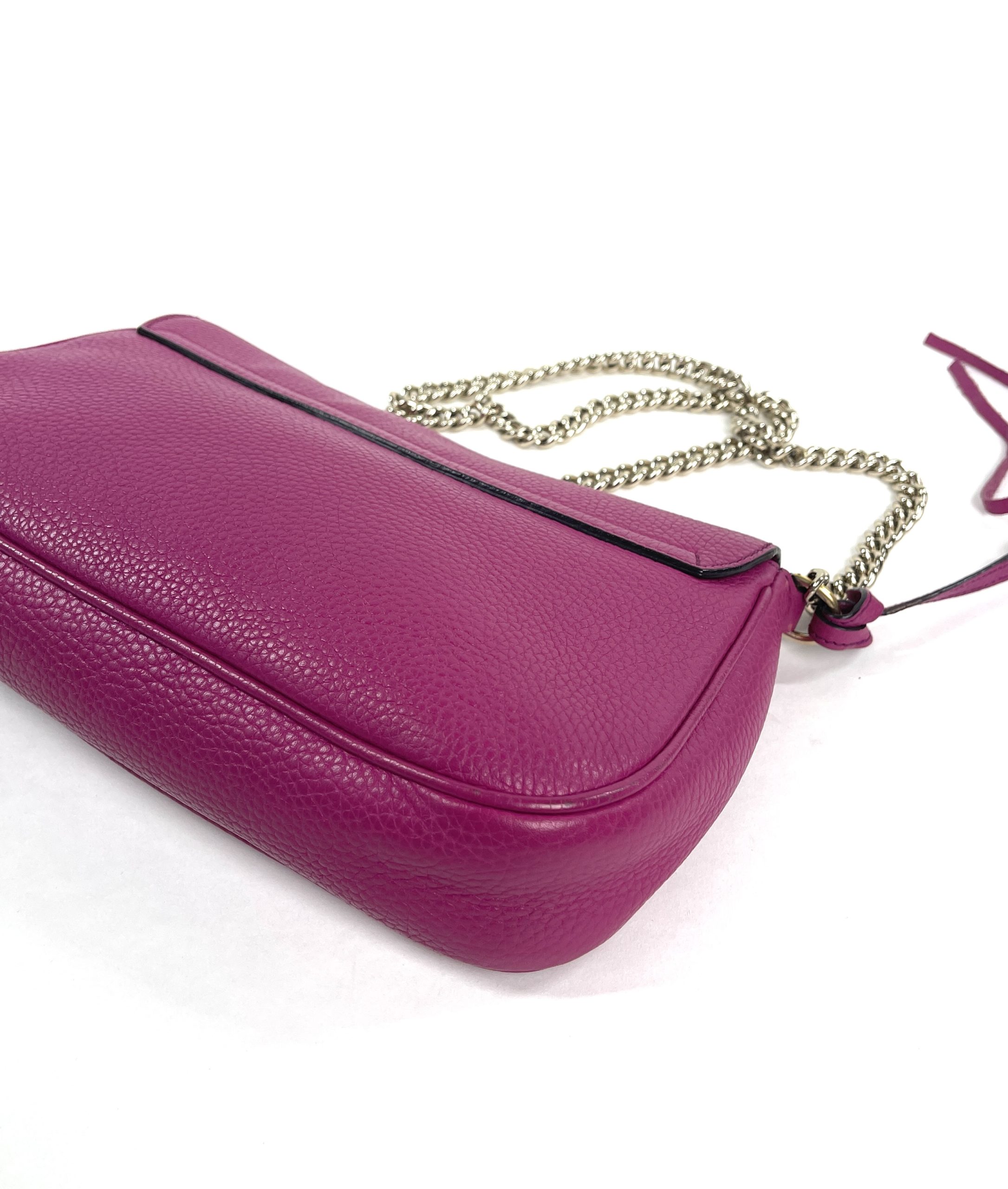 GUCCI Calfskin Handmade Braided Top Handle Bag Purple - LARGE – Chanel  Vuitton