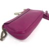 Gucci Pebbled Calfskin Medium Soho Flap Crossbody Hot Pink 11