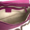 Gucci Pebbled Calfskin Medium Soho Flap Crossbody Hot Pink 16