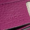 Gucci Pebbled Calfskin Medium Soho Flap Crossbody Hot Pink 7