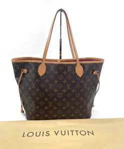 Louis Vuitton Neverfull MM Monogram Beige - A World Of Goods For You, LLC
