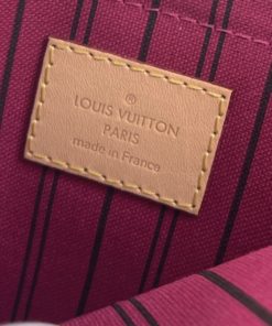 Louis Vuitton Monogram Neverfull Pouch Wristlet Pivoine - A World Of Goods  For You, LLC