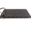 Louis Vuitton Damier Ebene Neverfull Pouch Wristlet 5