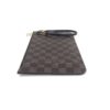 Louis Vuitton Damier Ebene Neverfull Pouch Wristlet 6
