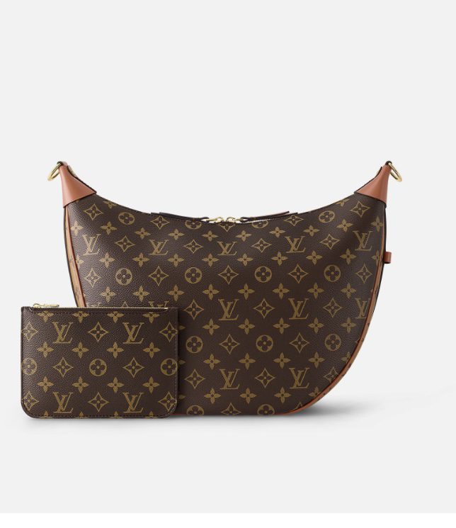 Louis Vuitton, Bags, Authentic Louis Vuitton Loop Hobo Gm Monogram  Reversed Bag
