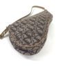 Christian Dior Vintage Diorissimo Saddle Pochette Tan Brown 7