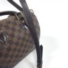Louis Vuitton Damier Ebene Red Speedy Bandouliere 25 29
