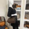 Louis Vuitton Damier Ebene Red Speedy Bandouliere 25 2