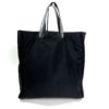 Fendi Black Nylon Yellow Eye Monster Tote 3