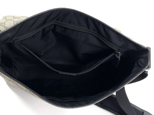Gucci Supreme Web Large Flap Messenger Bag 20