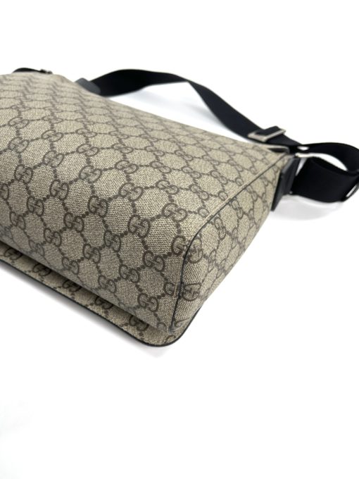 Gucci Supreme Web Large Flap Messenger Bag 15